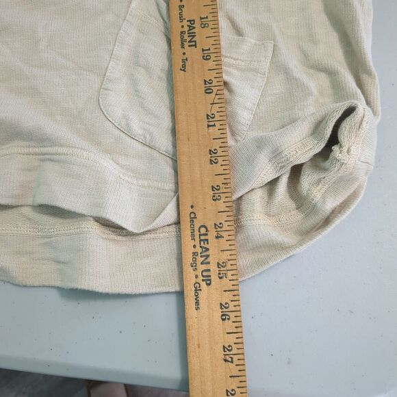 FRESH PRODUCE one size Pocket TUNIC Top tan beige - Picture 6 of 7